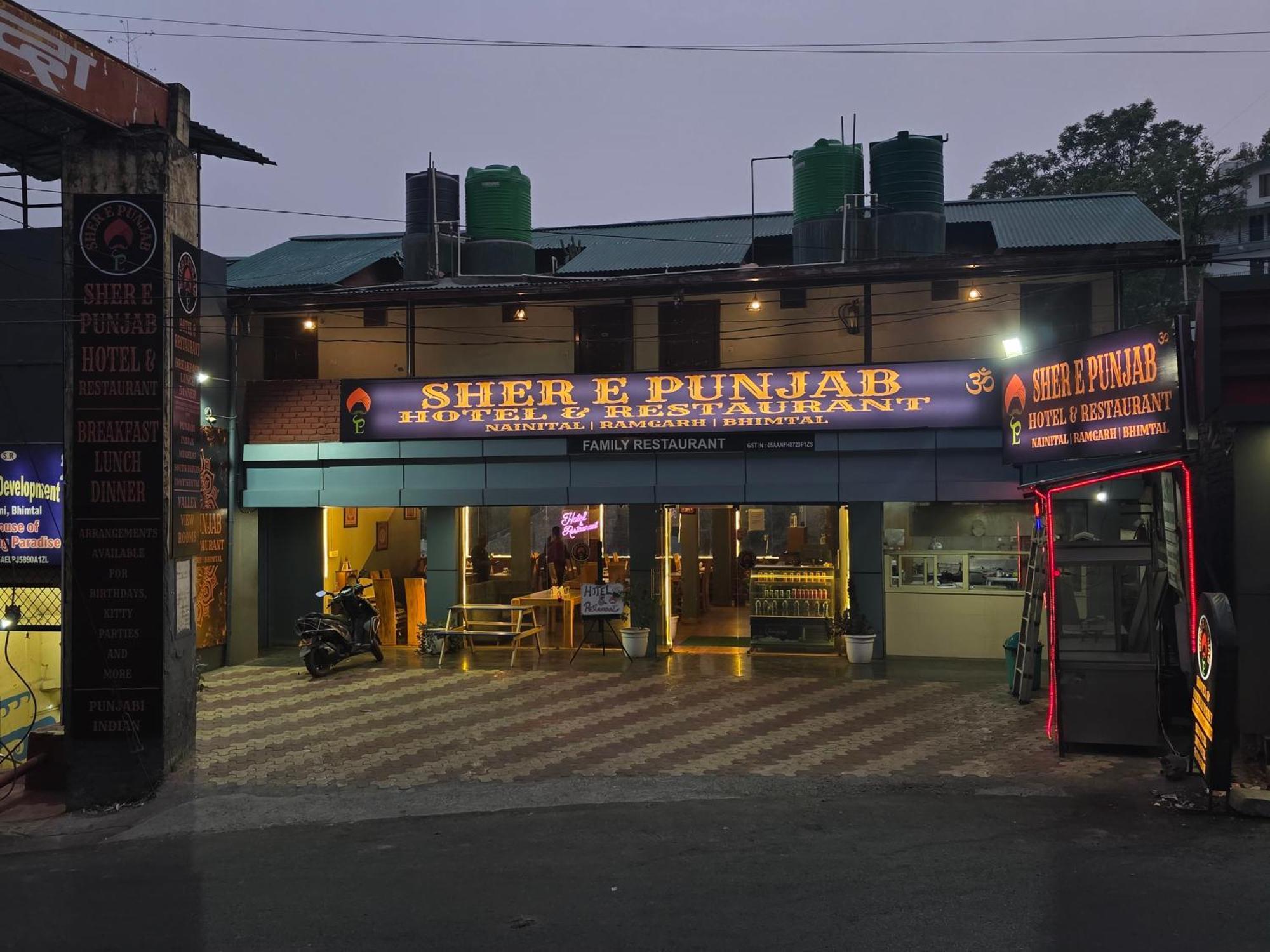 Sher E Punjab Hotel Бхимтал Экстерьер фото